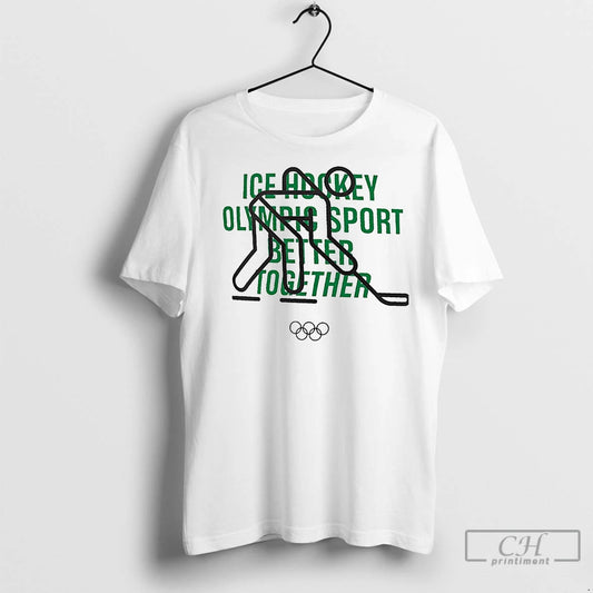 Premium Ice Hockey Olympic Sport Better Together - clothing by TeeHivey.com