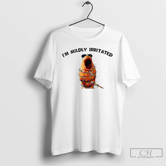Premium Im Mildly Irritated Funny Marcus The Worm Xmas - clothing by TeeHivey.com