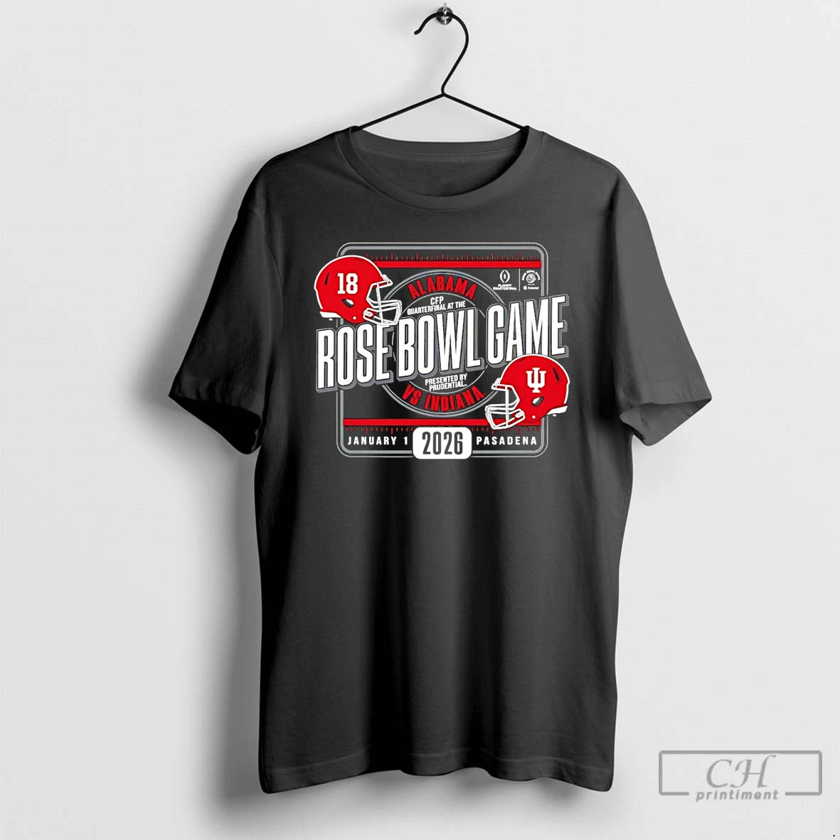 Premium Indiana Football Vs Alabama 2026 Rose Bowl Game Head To Head T Shirts Sweater - clothing by TeeHivey.com