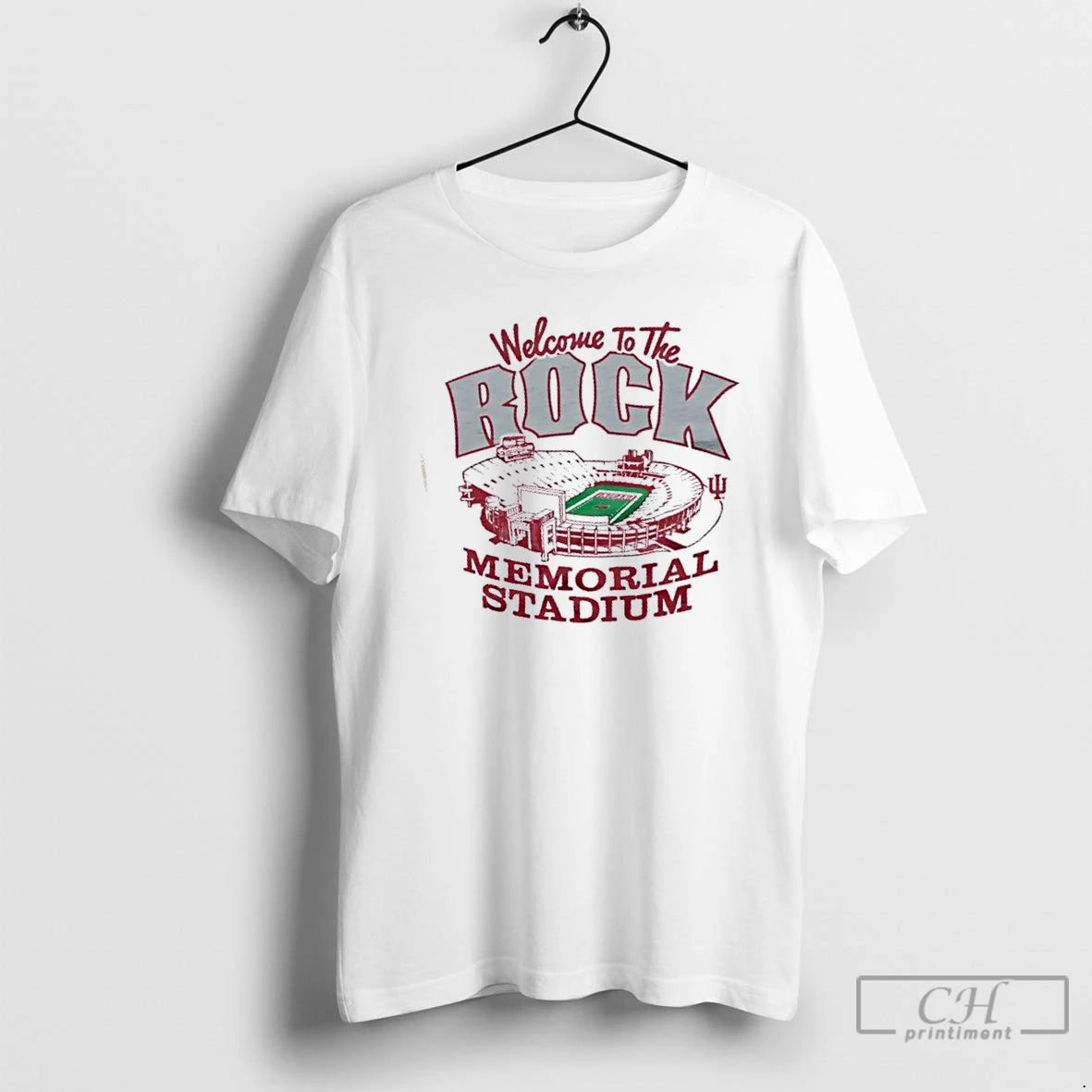 Premium Indiana University Memorial Stadium Welcome To The Rock - clothing by TeeHivey.com