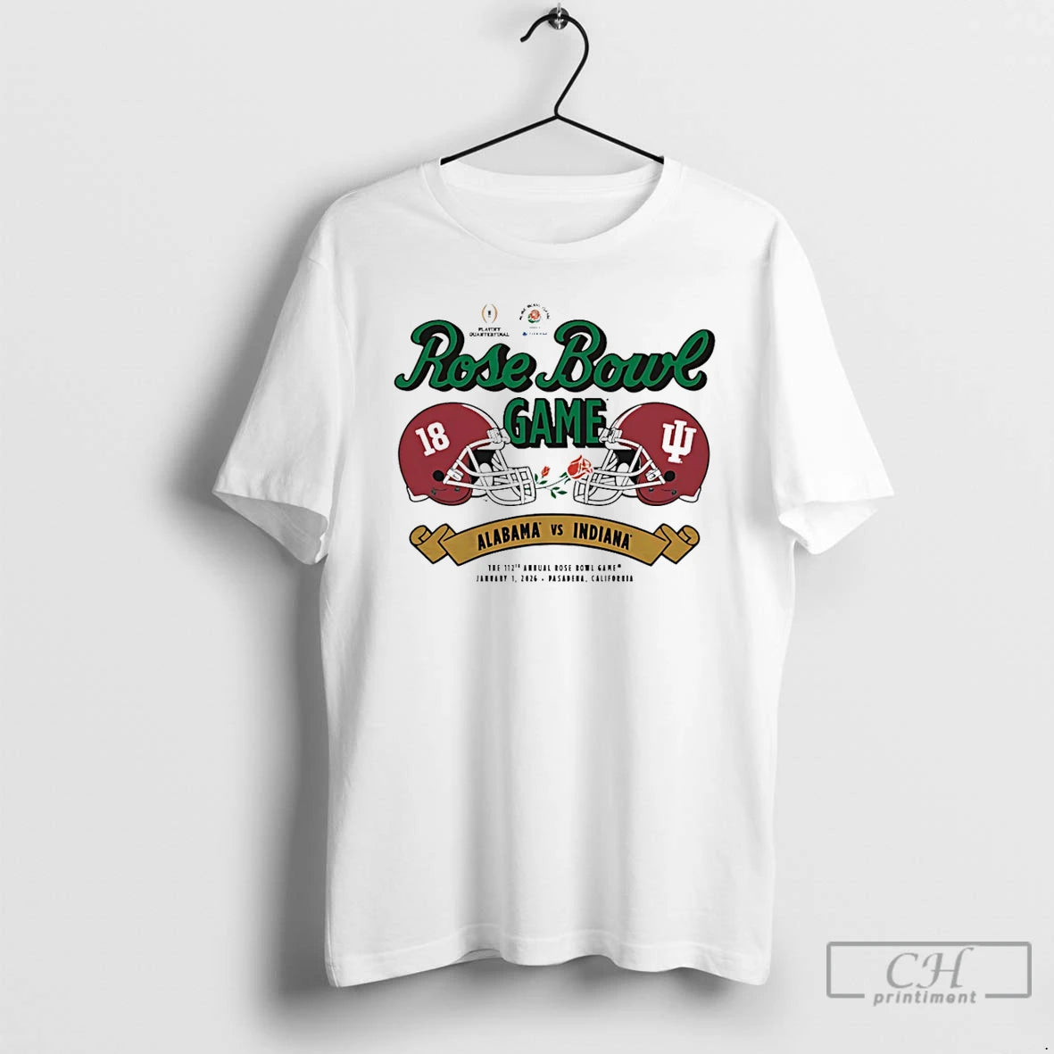 Premium Indiana Vs Alabama 2026 Rose Bowl Head To Head - clothing by TeeHivey.com