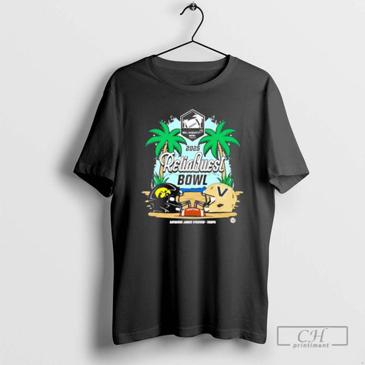 Premium Iowa Hawkeyes Vs Vanderbilt Commodores 2025 Reliaquest Bowl Head To Head Shirt Sweater - clothing by TeeHivey.com