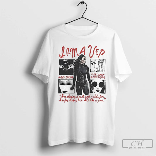 Premium Irma Vep 1996 Maggie Cheung A Latex Comedy By Olivier Assayas T Shirts - clothing by TeeHivey.com