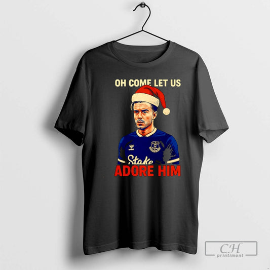 Premium Jack Grealish Oh Come Let Us Adore Him Christmas Christmas Shirt Sweater - clothing by TeeHivey.com