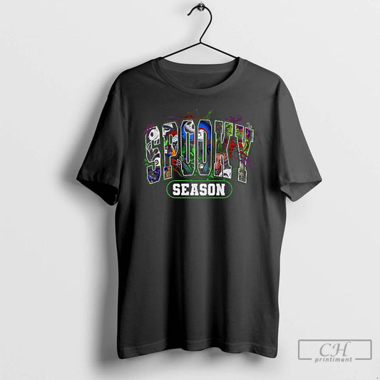 Premium Jack Skellington The Nightmare Before Christmas Spooky Season 2025 T Shirts - clothing by TeeHivey.com