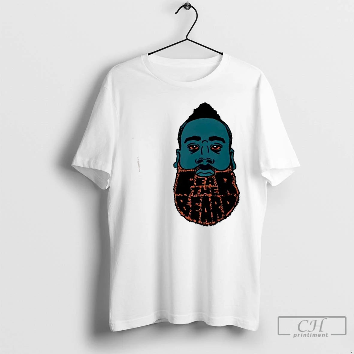 Premium James Harden Parody Fear The Beard T Shirts - clothing by TeeHivey.com