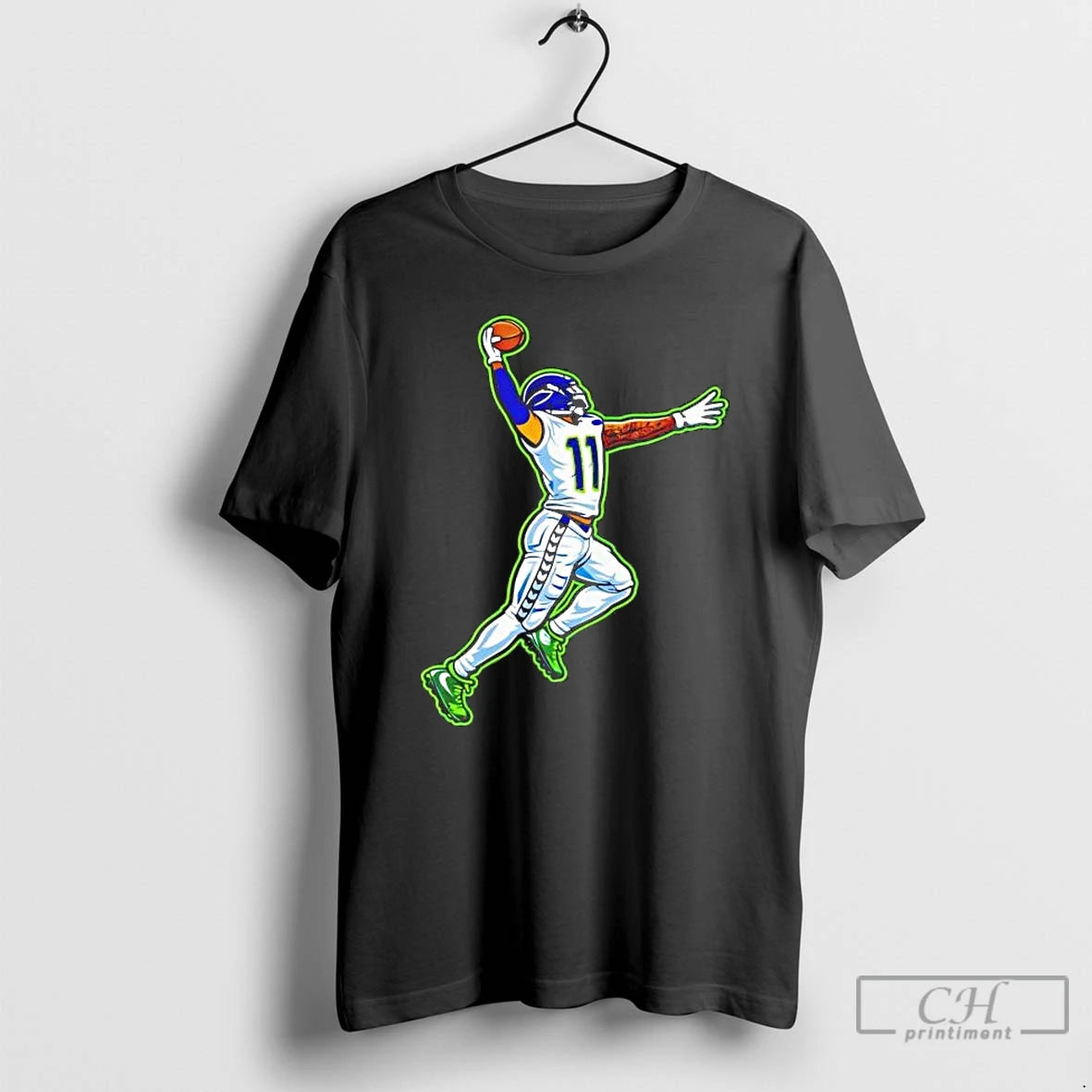 Premium Jaxon Smith Njigba Jump Catch Touchdown Celebration - clothing by TeeHivey.com
