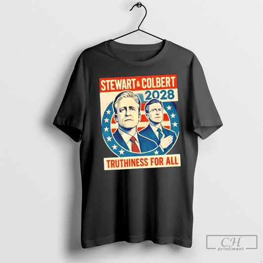 Premium Jon Stewart And Stephen Colbert 2028 Truthiness For All