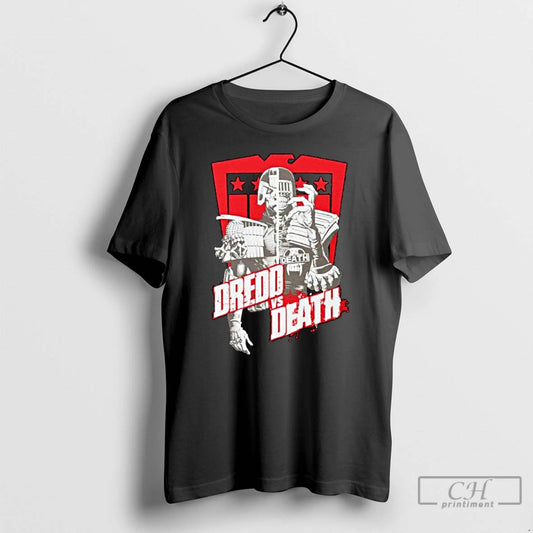 Premium Judge Dredd Vs Judge Death Shield Ornaments T Shirts - clothing by TeeHivey.com