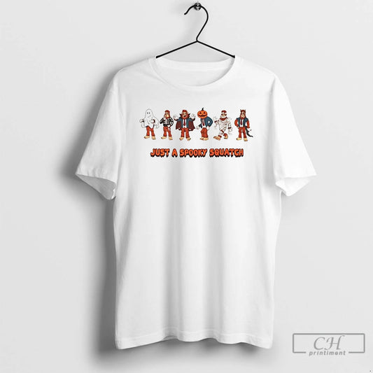 Premium Just A Spooky Squatch Halloween Ornaments T Shirts - clothing by TeeHivey.com