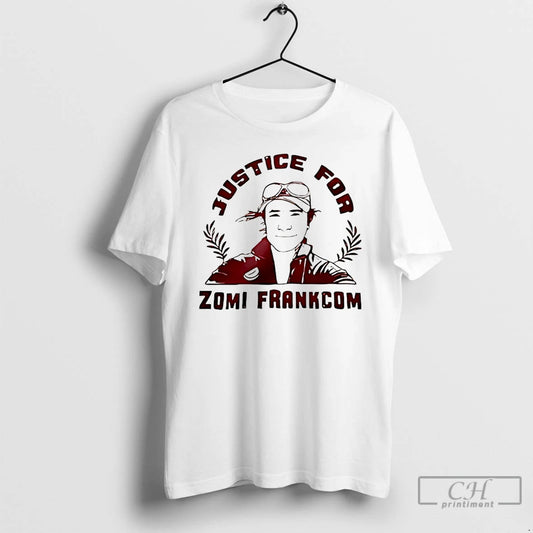 Premium Justice For Zomi Frankcom - clothing by TeeHivey.com