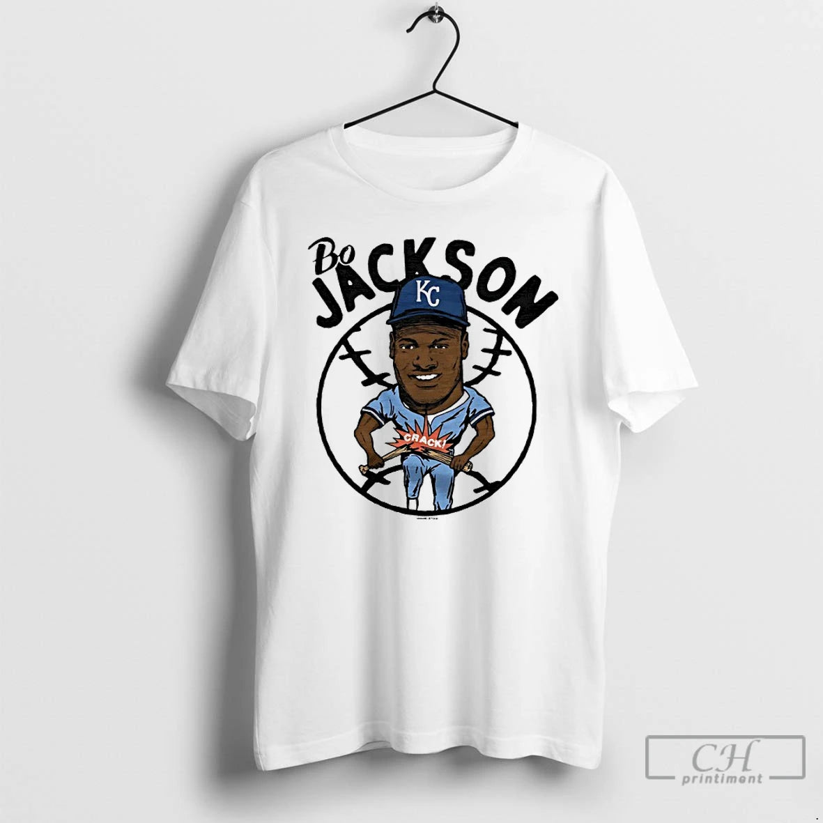 Kc Royals Bo Jackson Crack - clothing by TeeHivey.com