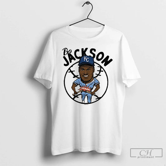 Kc Royals Bo Jackson Crack - clothing by TeeHivey.com