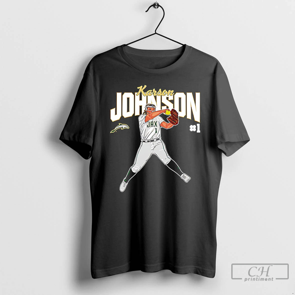 Premium Karson Johnson Jacksonville Softball Ncaa Legends Caricature - clothing by TeeHivey.com