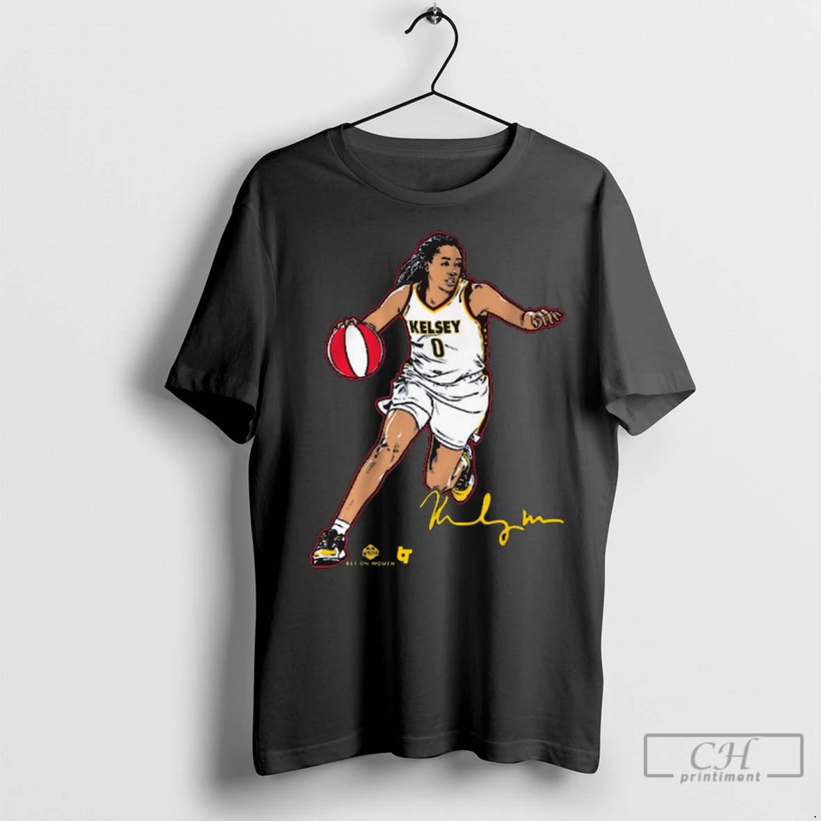 Premium Kelsey Mitchell Superstar Pose Indiana Fever Wnba Bet On Women Signature