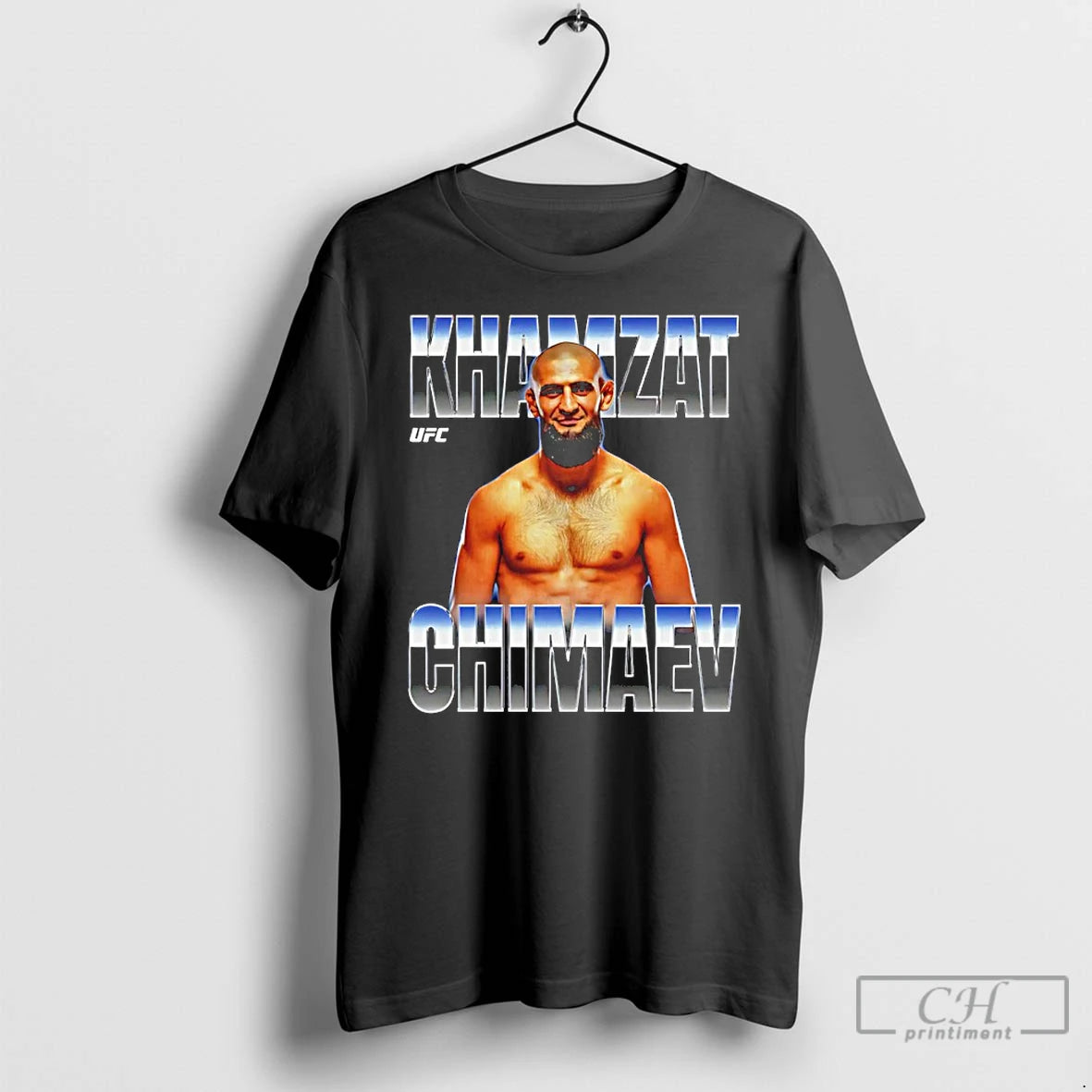 Premium Khamzat Chimaev Ufc Fighter Name Graphic T Shirts - clothing by TeeHivey.com