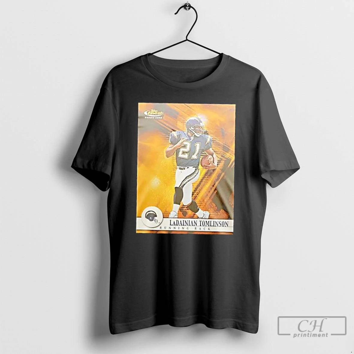 Premium Ladainian Tomlinson Los Angeles Chargers Running Back Card T Shirts - clothing by TeeHivey.com