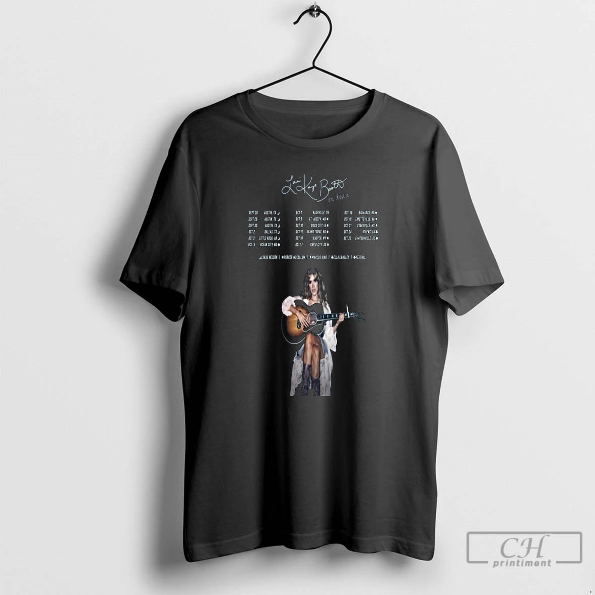 Premium Laci Kaye Booth October Shows 2025 Long Sleve T Shirts - clothing by TeeHivey.com