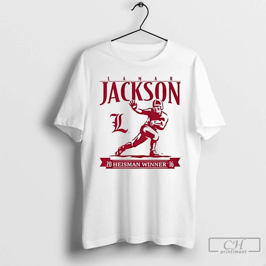 Premium Lamar Jackson Heisman Trophy Winner Louisville Football - clothing by TeeHivey.com