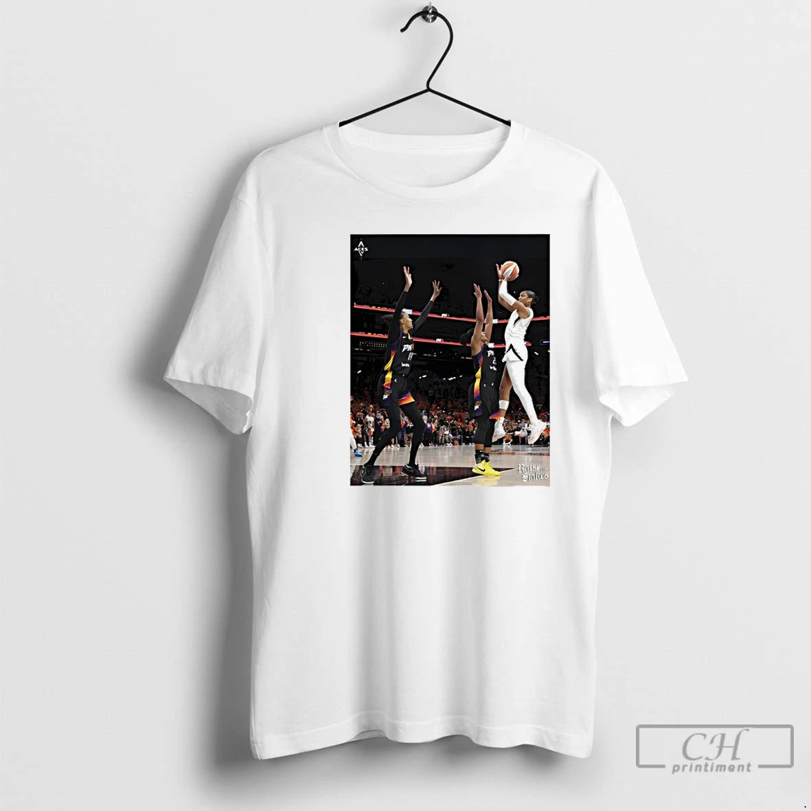 Premium Las Vegas Aces Hang It In The Lourve T Shirts - clothing by TeeHivey.com