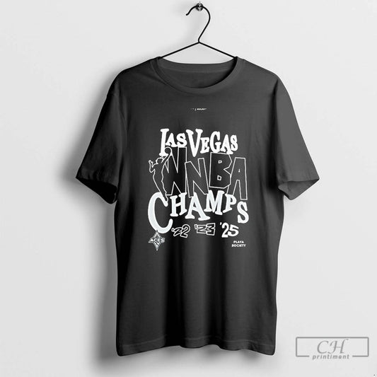 Premium Las Vegas Aces Playa Society 2025 Wnba Finals Champions Premium T Shirts - clothing by TeeHivey.com