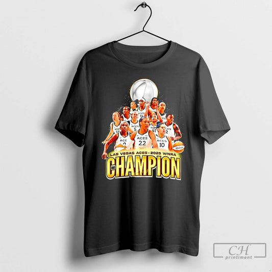 Premium Las Vegas Aces Winner Wnba Champion 2025 Graphic T Shirts - clothing by TeeHivey.com