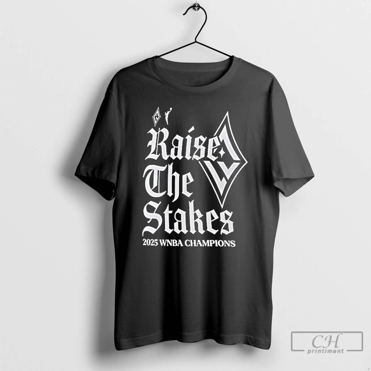 Premium Las Vegas Aces Basketball Raise The Stakes Wnba Finals Champs 2025 T Shirts - clothing by TeeHivey.com