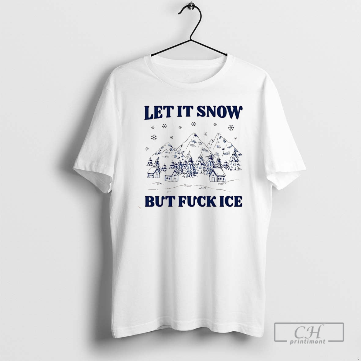 Premium Let It Snow But Fuck Ice Christmas Shirt Sweater - clothing by TeeHivey.com