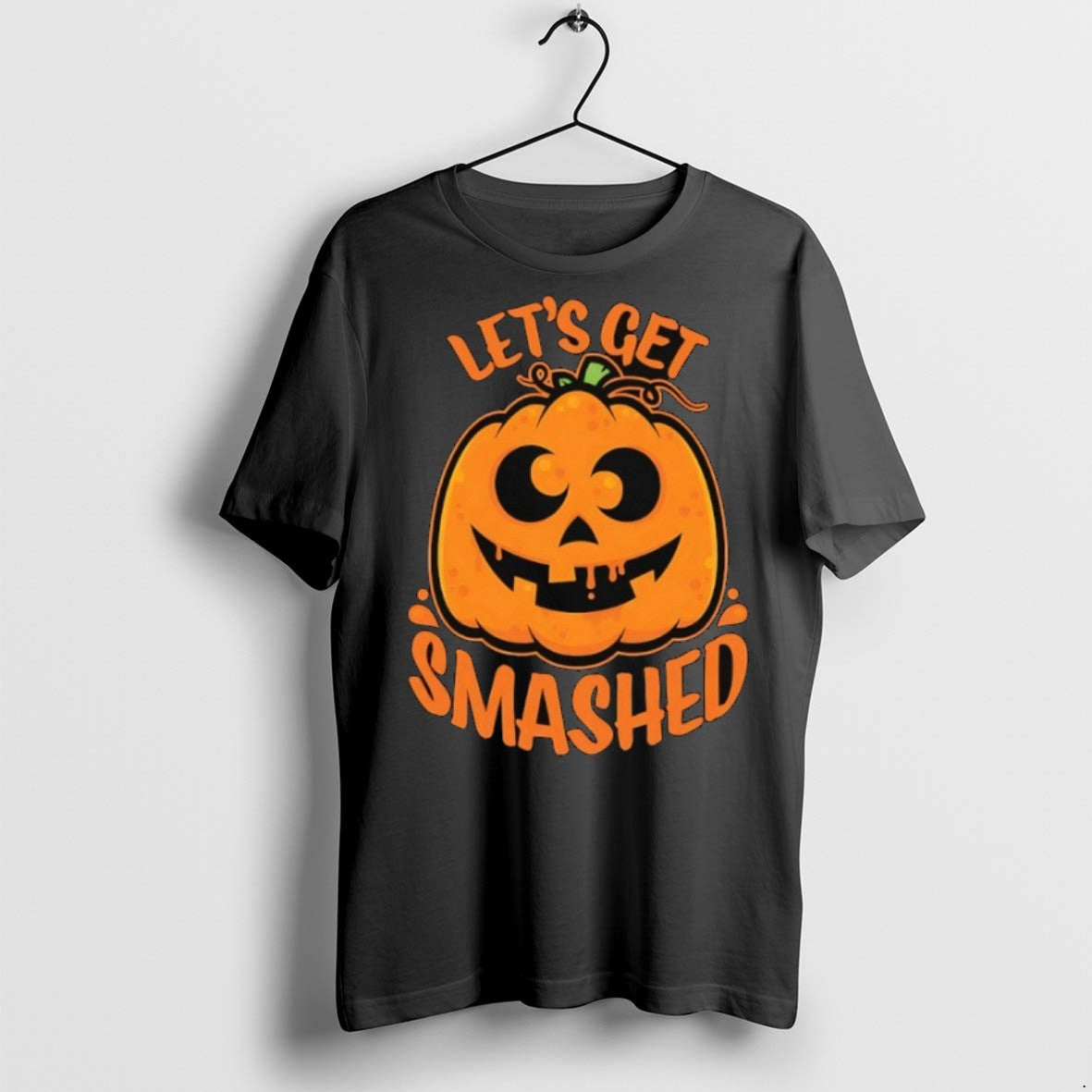 Premium Lets Get Smashed Pumpkin Halloween T Shirts - clothing by TeeHivey.com