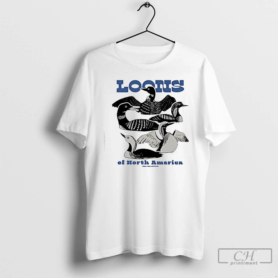 Premium Loons Of North America Bird Collective Graphic - clothing by TeeHivey.com