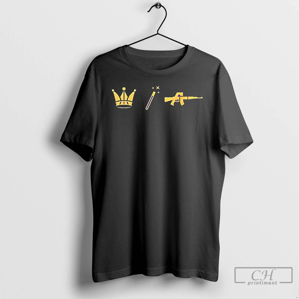 Premium Los Angeles Lakers La Big 3 Icon Crown Magic Gun - clothing by TeeHivey.com