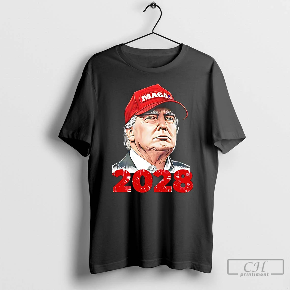 Premium Maga President Trump 2028 T Shirts - clothing by TeeHivey.com