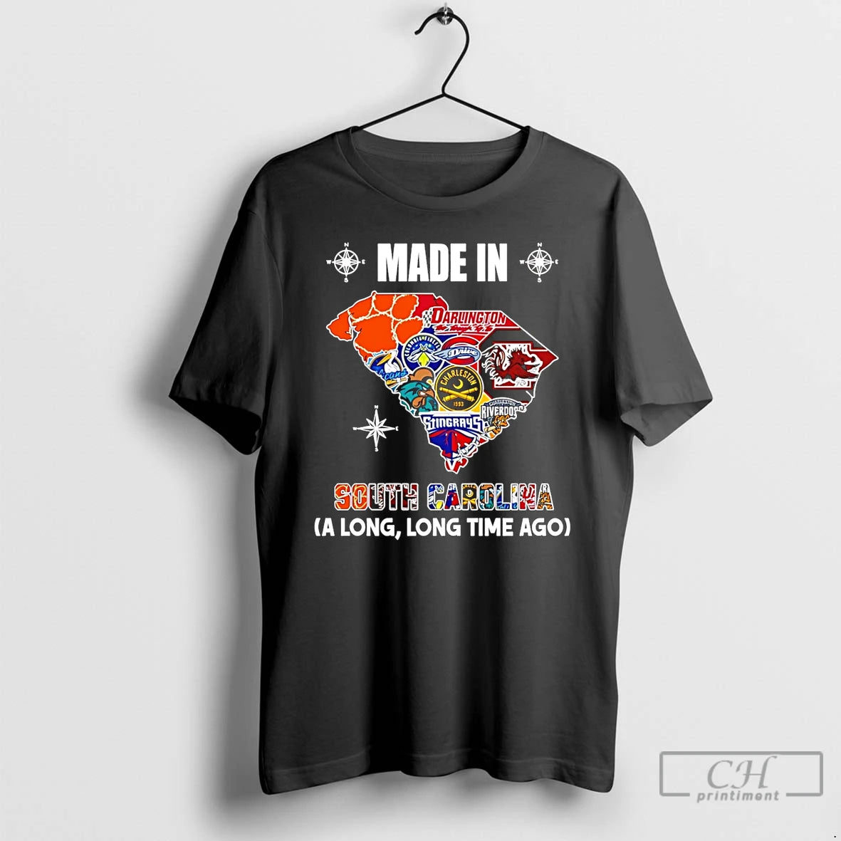 Premium Made In South Carolina A Long Long Time Ago State - clothing by TeeHivey.com