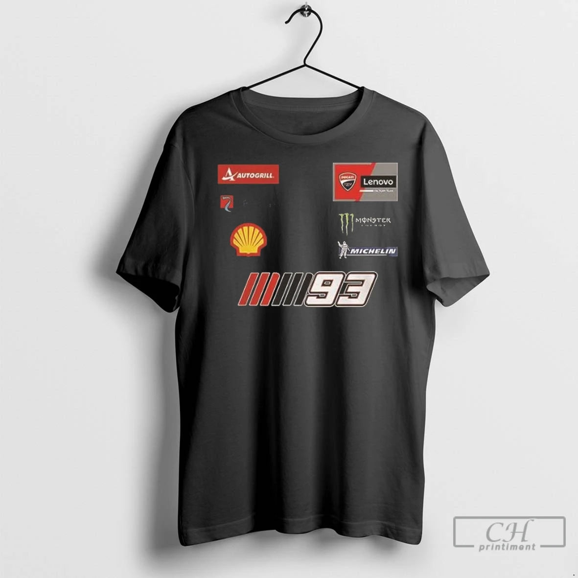 Premium Marc Marquez Ducati Lenovo Team 2 Sided