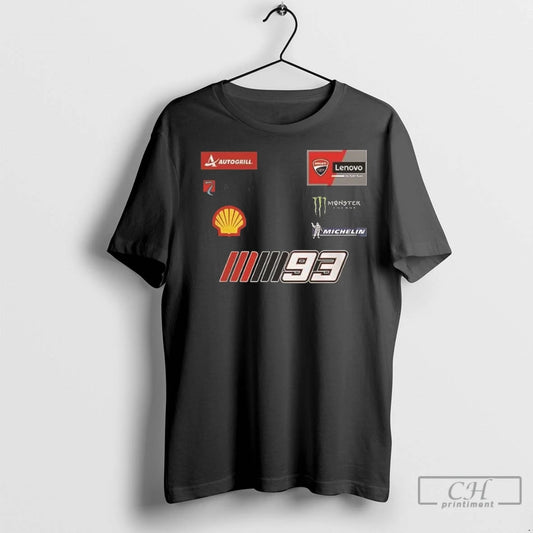 Premium Marc Marquez Ducati Lenovo Team 2 Sided