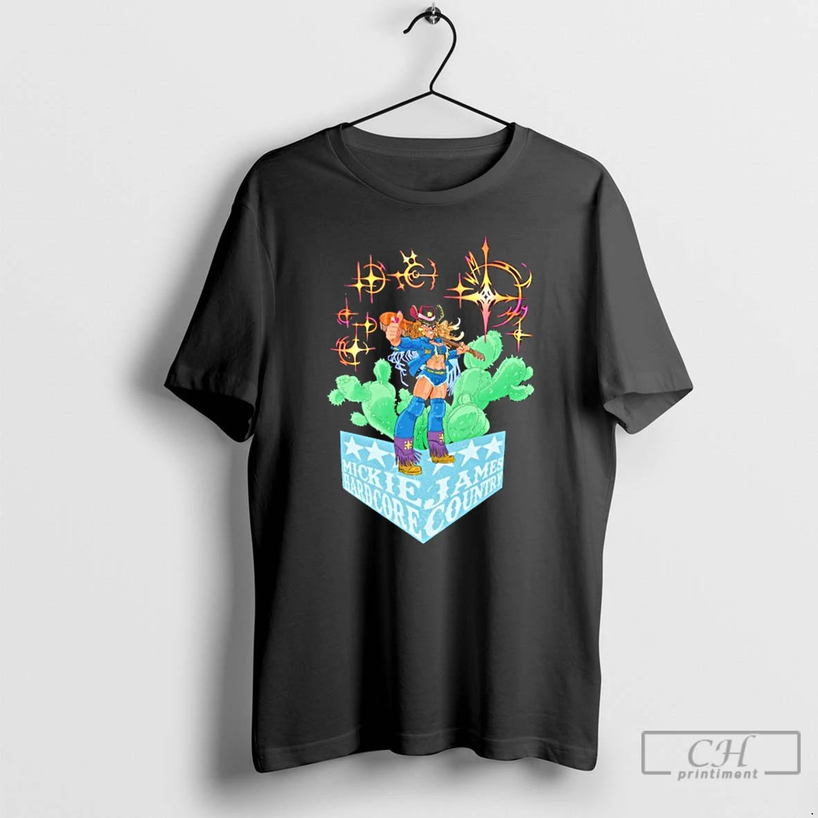 Premium Mickie James Hardcore Country T Shirts - clothing by TeeHivey.com