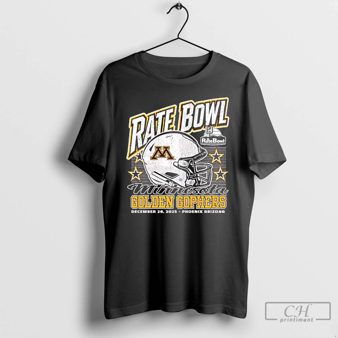 Premium Minnesota Golden Gophers 2025 Rate Bowl Phoenix Arizona - clothing by TeeHivey.com