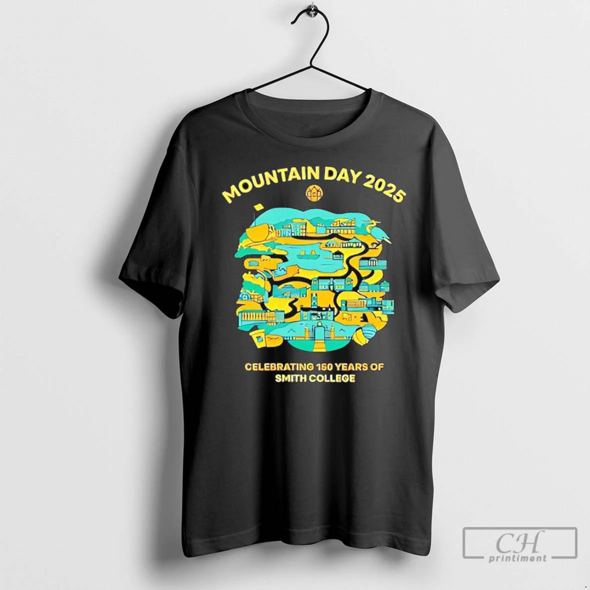 Premium Mountain Day 2025 Celebrating 150 Years Of Smith College T Shirts