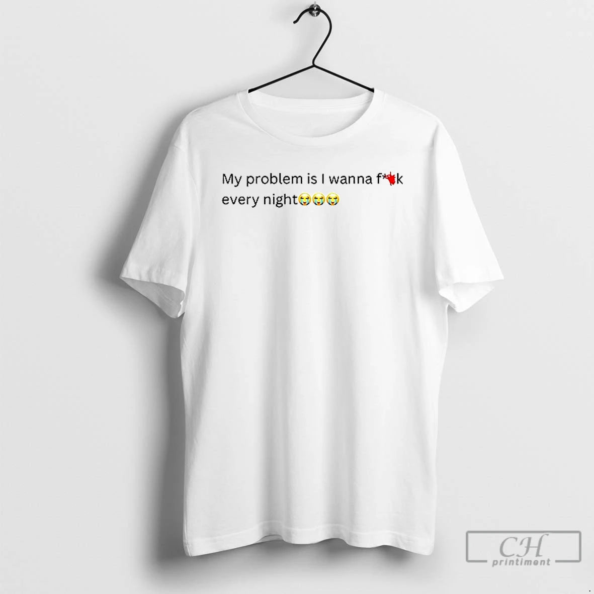 Premium My Problem Is I Wanna Fuck Every Night Ceramic Ceramic And Classic Dad Cap - clothing by TeeHivey.com