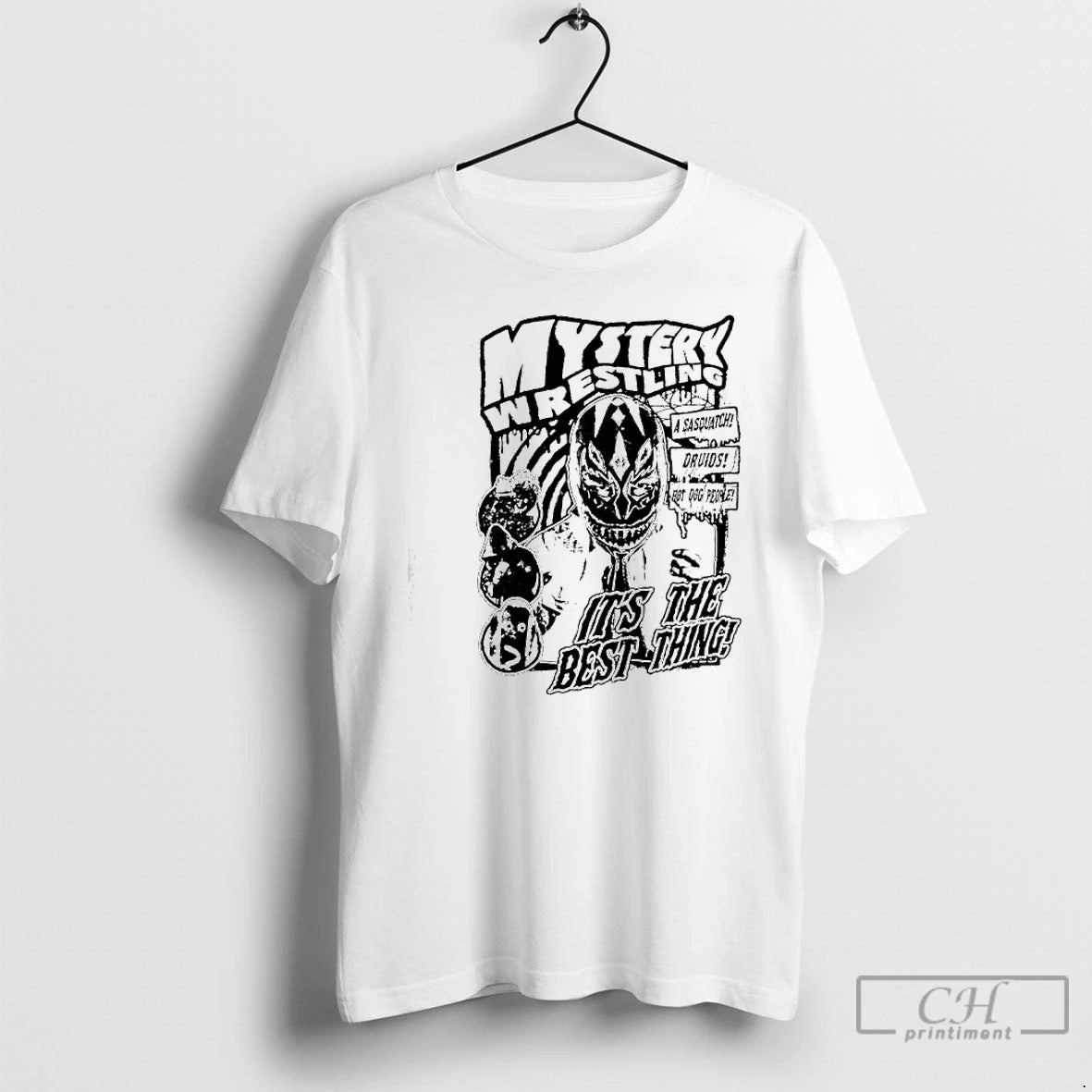 Premium Mystery Wrestling Its The Best Thing Graphic T Shirts - clothing by TeeHivey.com