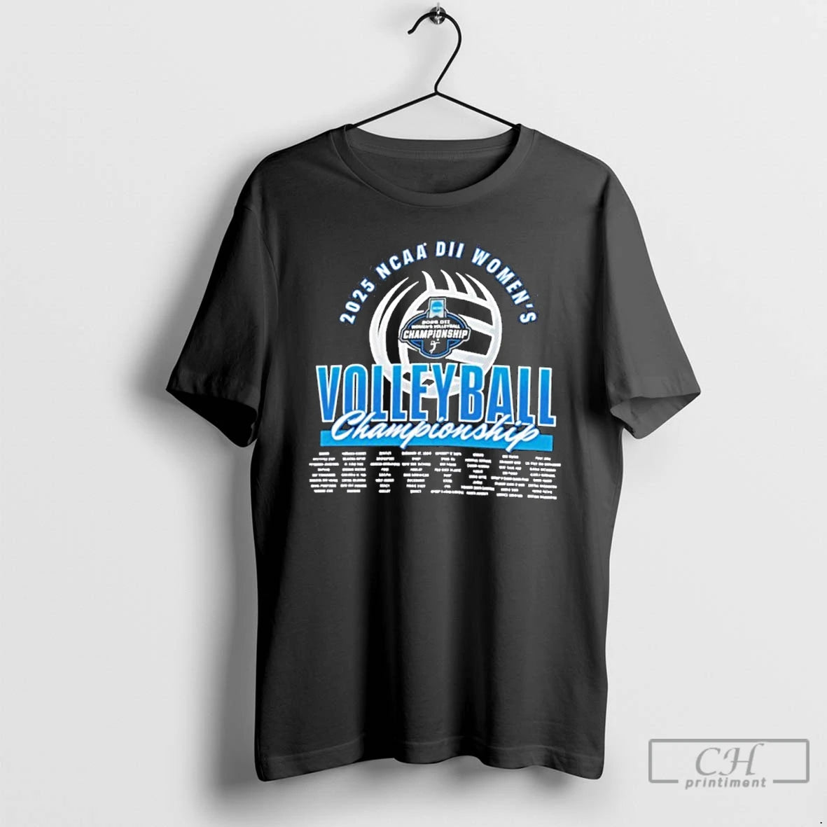 Premium Ncaa Dii Womens Volleyball Championship 2025 - clothing by TeeHivey.com