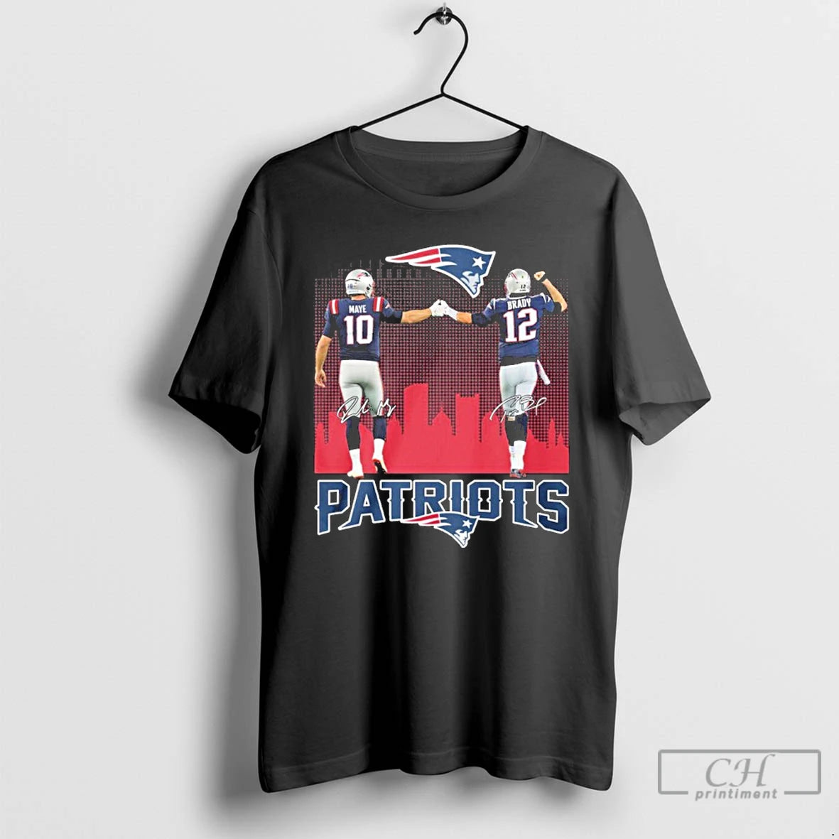 Premium Ne Patriots Maye Vs Brady - clothing by TeeHivey.com