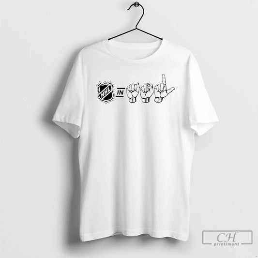 Premium Nhl Starter Asl Hand Sign - clothing by TeeHivey.com