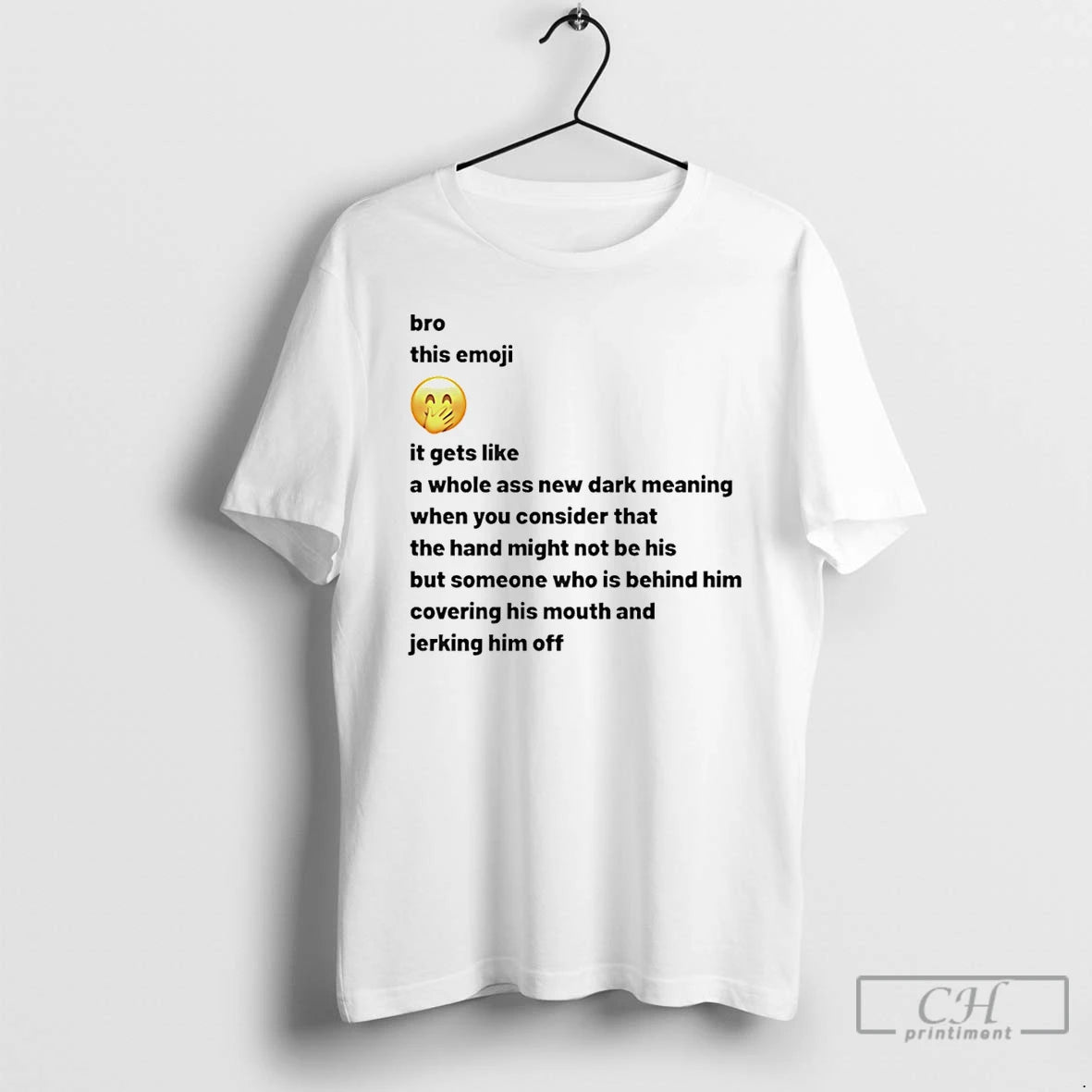 Premium New Dark Meaning Bro This Emoji It Gets Like - clothing by TeeHivey.com