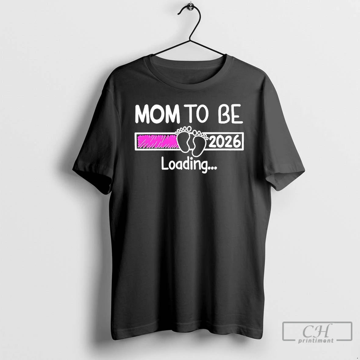 Premium New Mom To Be 2026 Loading - clothing by TeeHivey.com