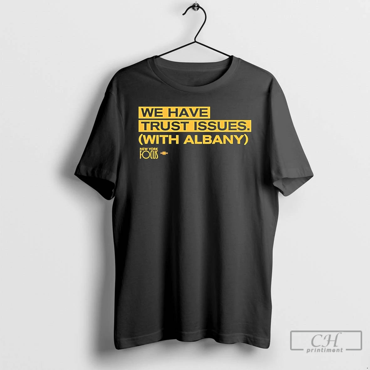 Premium New York Focus We Have Trust Issues T Shirts - clothing by TeeHivey.com