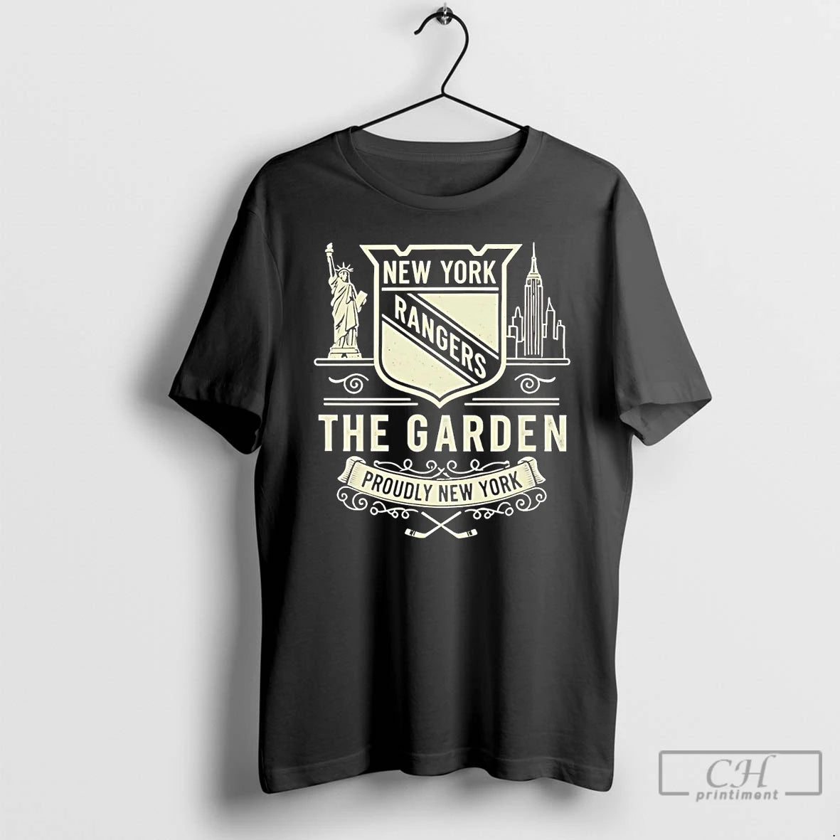 Premium New York Rangers The Garden Proudly New York T Shirts - clothing by TeeHivey.com