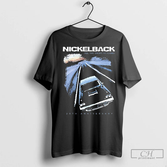 Premium Nickelback All The Right Reasons 20th Anniversary - clothing by TeeHivey.com