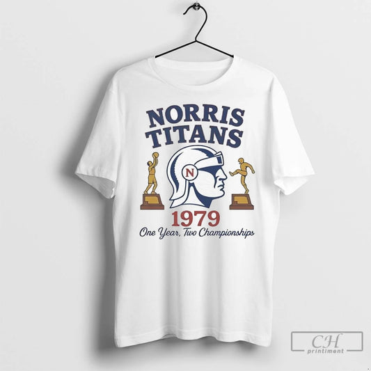 Premium Norris Titans 1979 One Year Two Championships Two Trophies