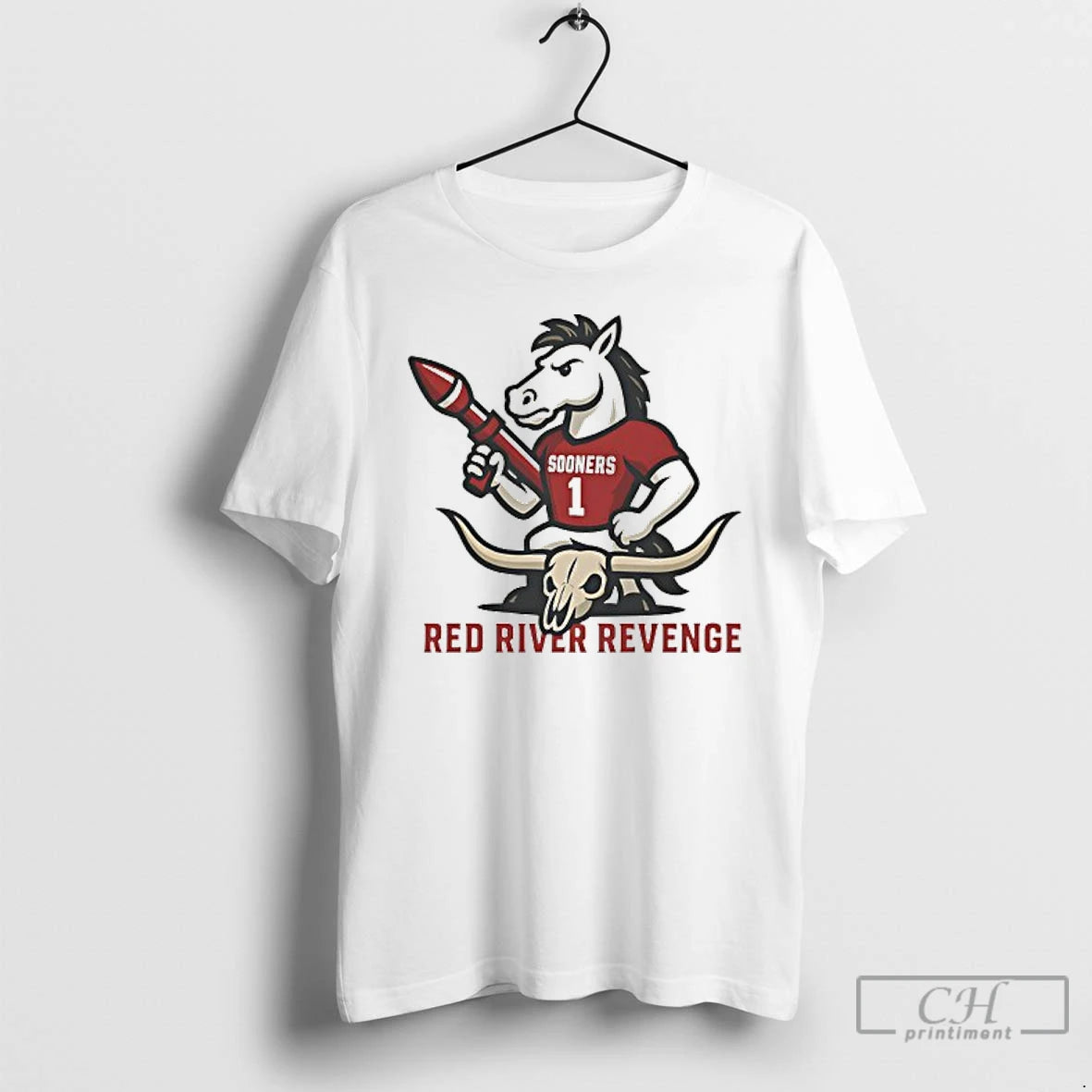 Premium Oklahoma Sooners Red River Revenge T Shirts - clothing by TeeHivey.com